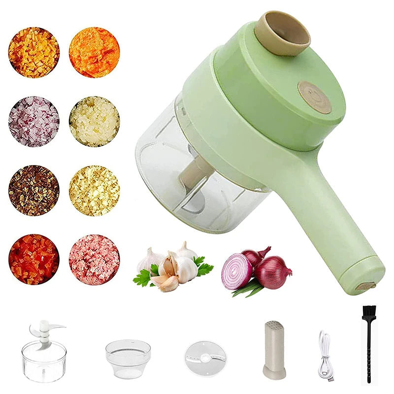 4 in 1 Electric Vegetable Cutter