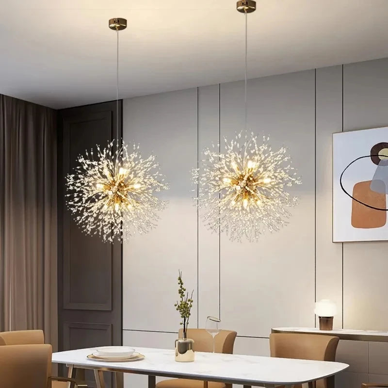 Transforme Seu Ambiente: Lustre Pendente de LED para Sala, Quarto ou Sala de Jantar – Decoração Elegante e Iluminação Sofisticada