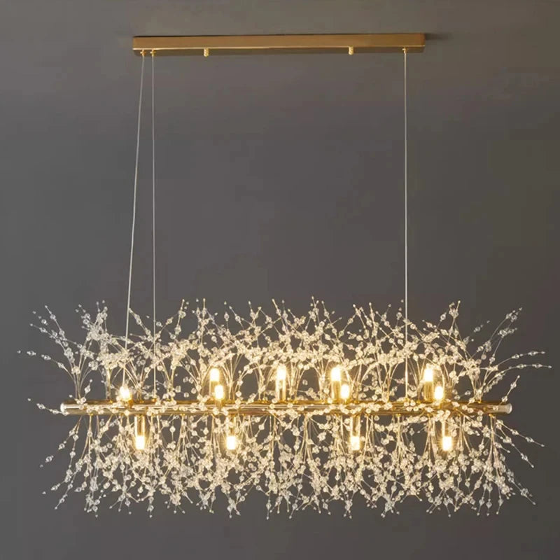 Transforme Seu Ambiente: Lustre Pendente de LED para Sala, Quarto ou Sala de Jantar – Decoração Elegante e Iluminação Sofisticada