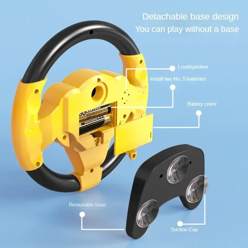 Volante de Simulação Infantil Stering Wheel