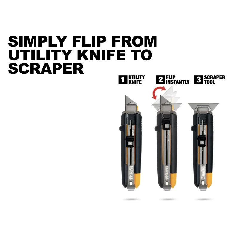 2-in-1 Utility Knife with Scraper