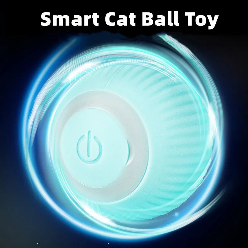 Bola Automática Rolante, Brinquedo Inteligente e Interativo para seu Gato