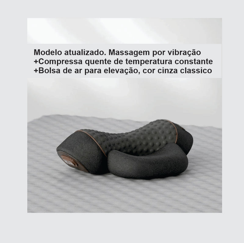 Instant Relief: Neck Massage Pillow with Heat and Vibration for Total Relaxation